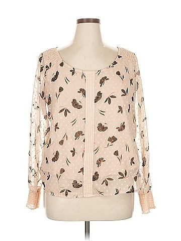 LC Lauren Conrad Long Sleeve Blouse (view 1)