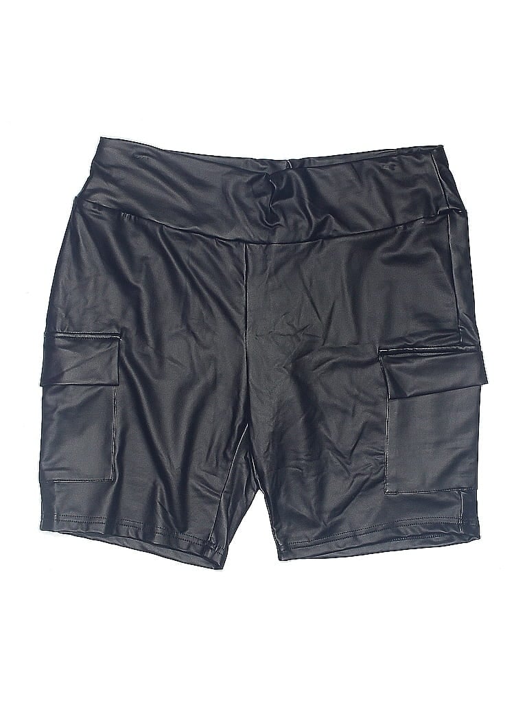 Pre-owned Shein Curve Cargo Shorts In Silver
