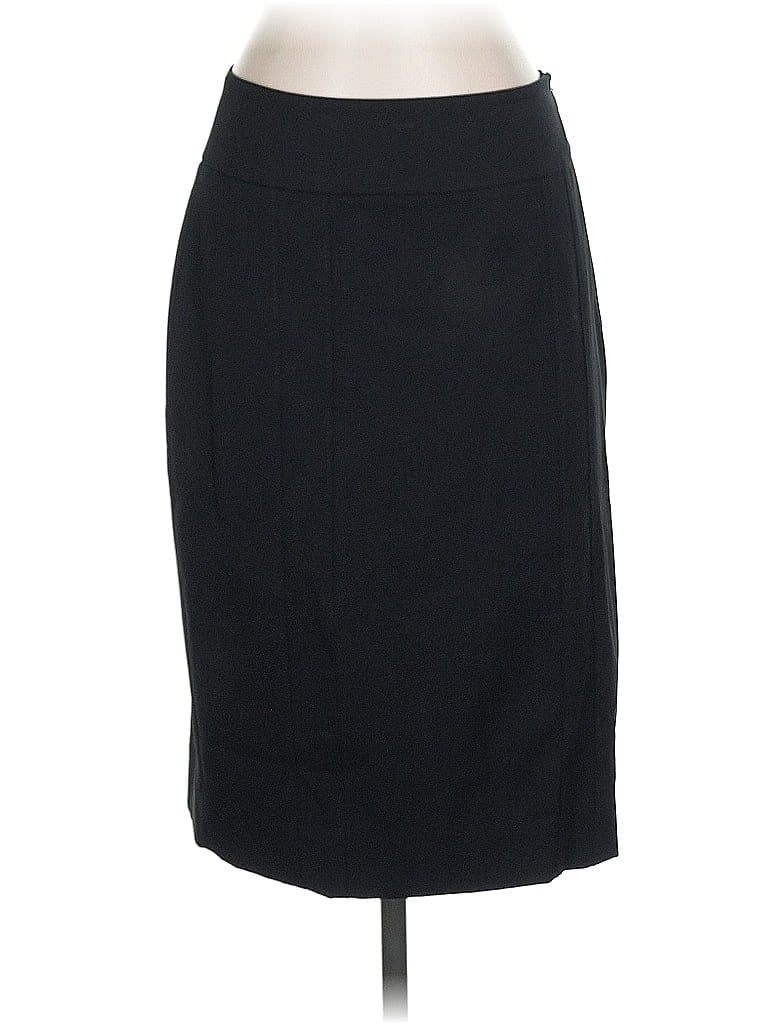 Pre-owned White House Black Market Formal Skirt In Black