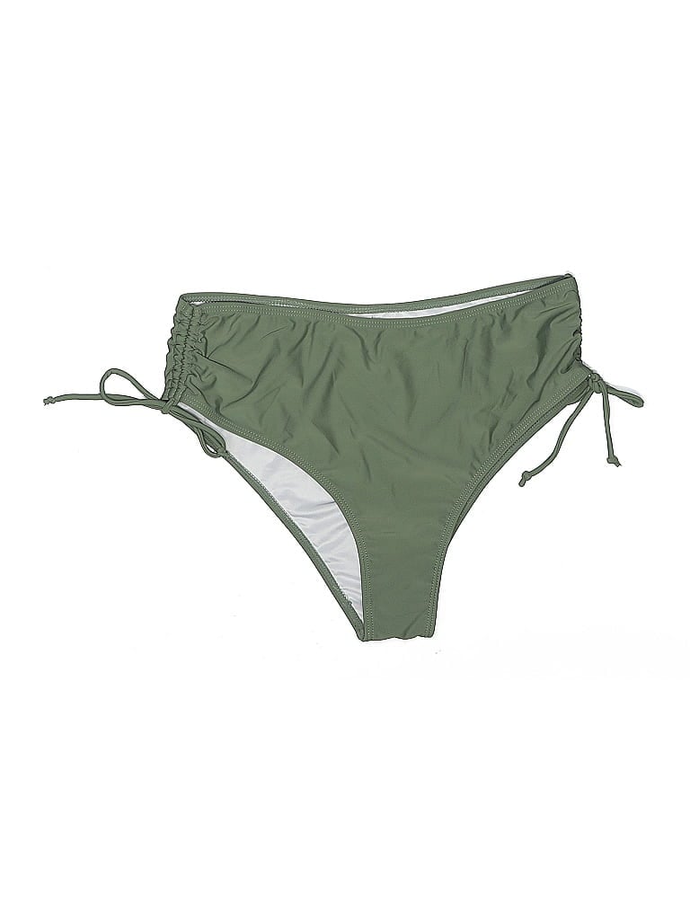 UNBRANDED Pre-owned Swimsuit Bottoms In Green