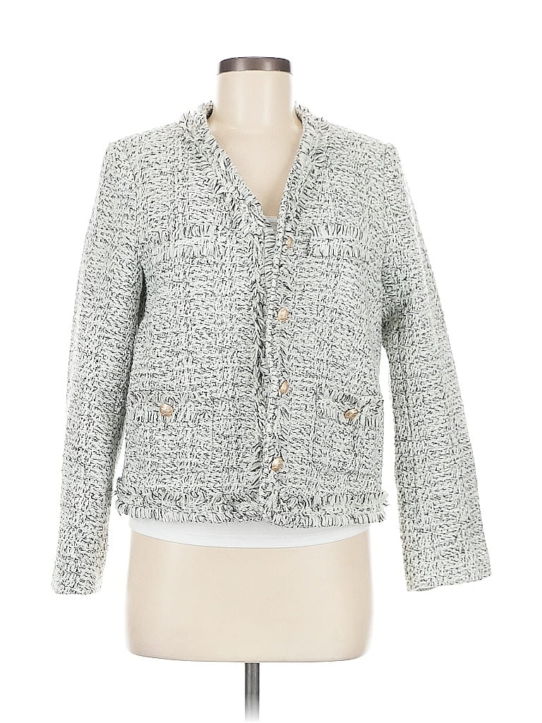 Pre-owned Simple Retro Blazer Jacket In Gray