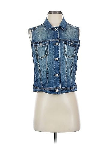 MNG Denim Vest (view 1)