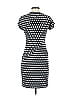 Weston Houndstooth Gray Casual Dress Size S - photo 2