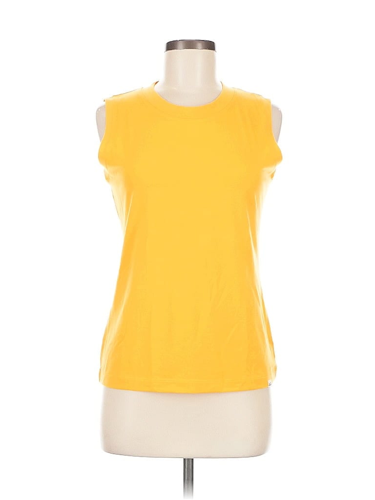 Pre-owned Wild Rye Sleeveless T-shirt In Yellow