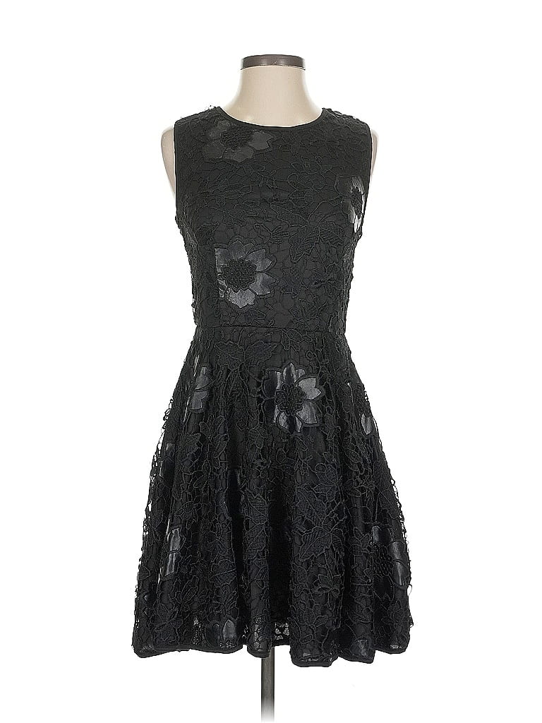 Pre-owned Sugar Lips Cocktail Dress In Black