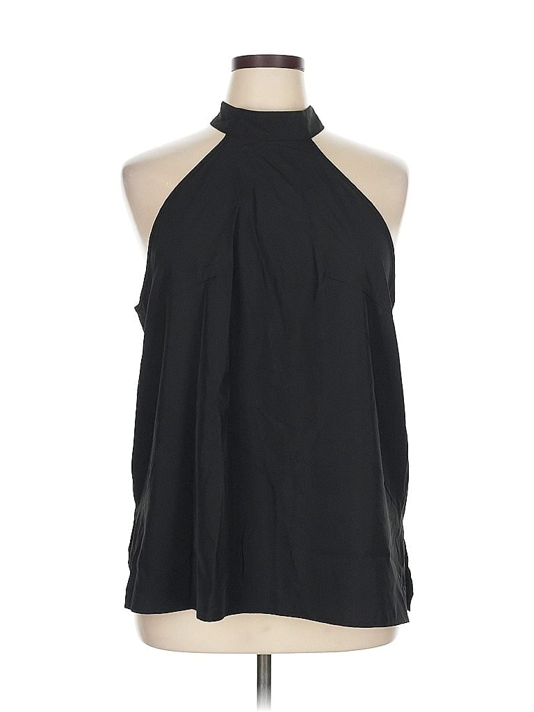 Pre-owned Shein Curve Sleeveless Blouse In Black
