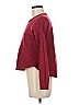Comptoir des Cotonniers Burgundy Red Pullover Sweater Size Med (2) - photo 5