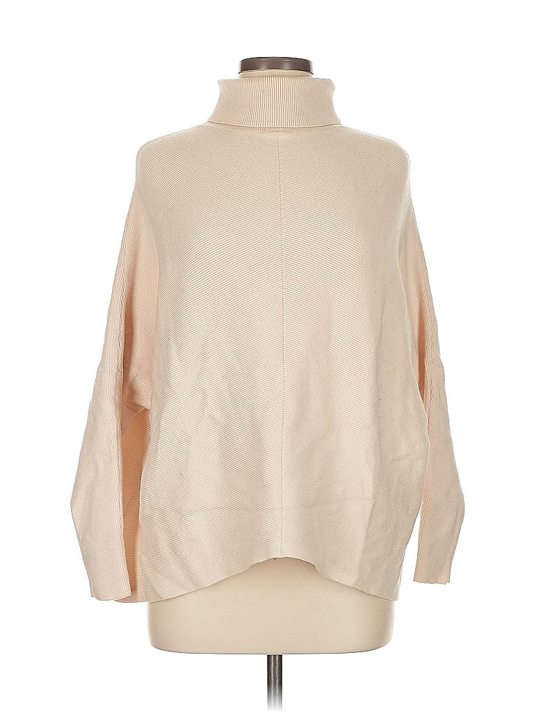 Pre-owned Unbranded Turtleneck Sweater In Brown