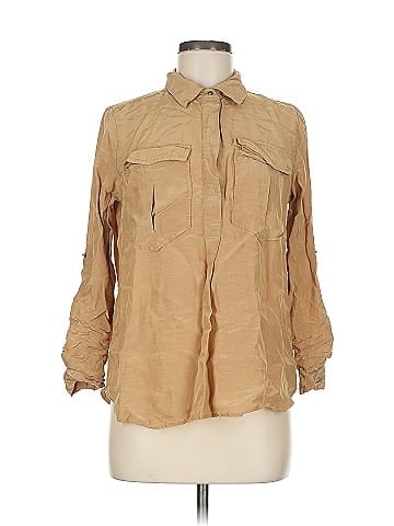 Ann Taylor 3/4 Sleeve Button-Down Shirt (view 1)