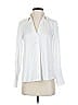 Vince Camuto White Long Sleeve Blouse Size XXS - photo 1