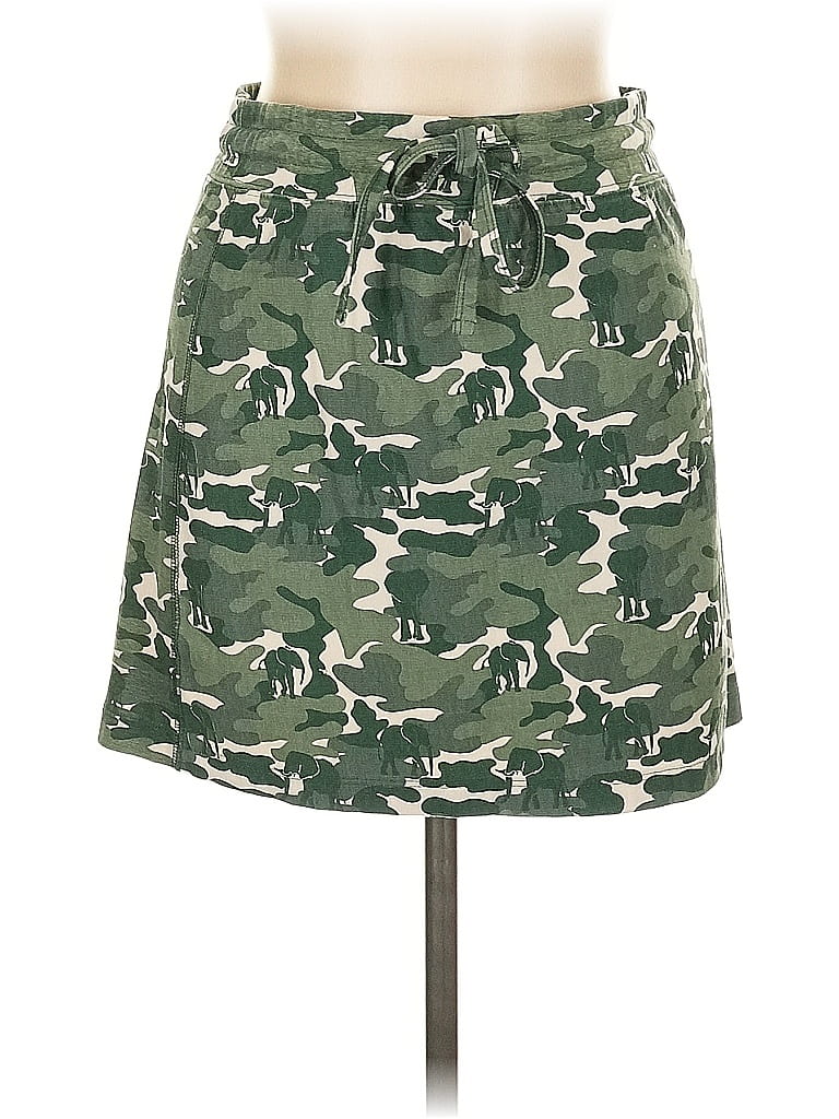 Pre-owned Ivory Ella Casual Skirt In Green