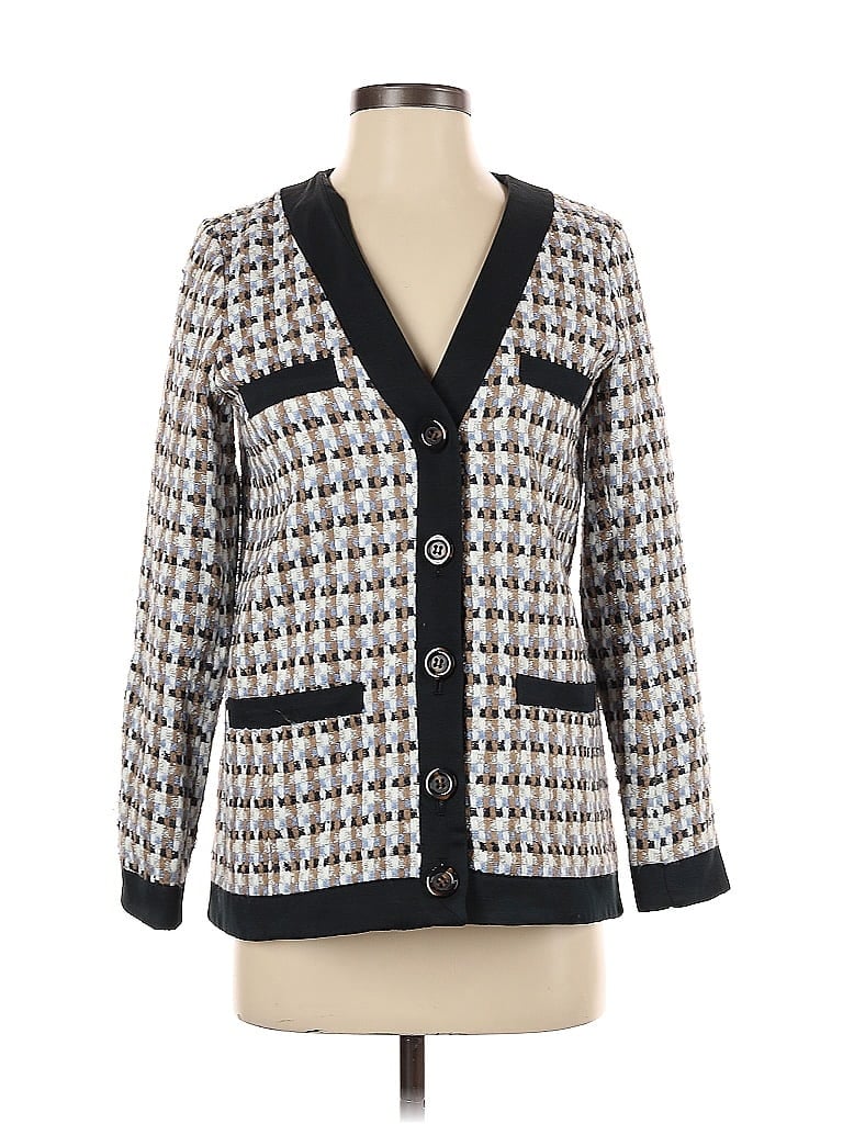 Pre-owned Ann Taylor Blazer Jacket In White