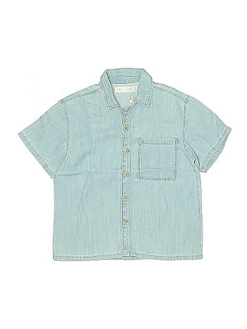 Zara Short Sleeve Button-Down Shirt (view 1)