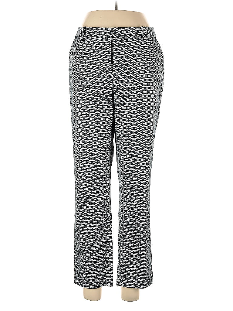 Pre-owned Anne Klein Casual Pants In Gray