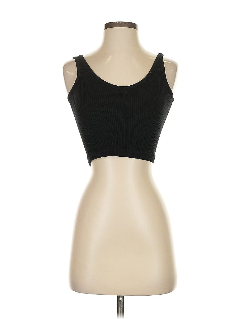 Pre-owned Out From Under Sleeveless Top Black Strapless Neckline Tops