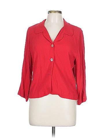 Carole Little 3/4 Sleeve Button-Down Shirt (view 1)