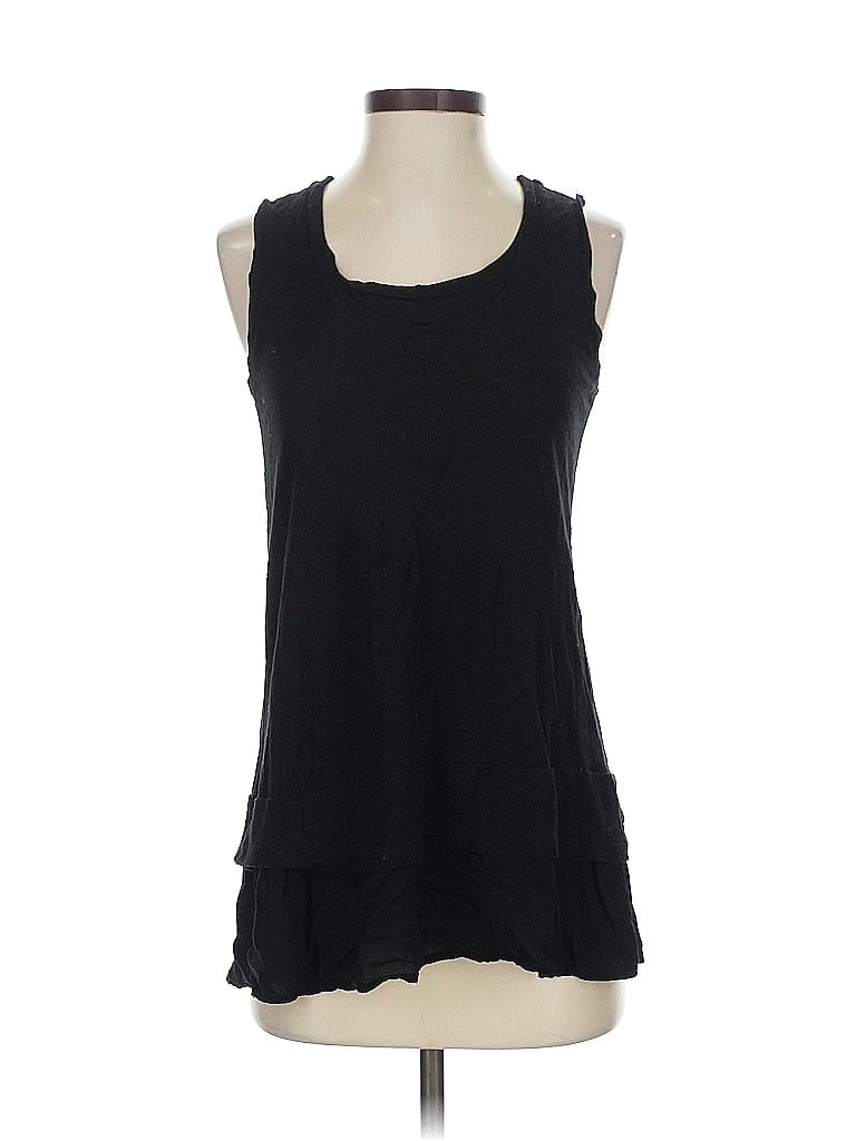 Click to view more detailed imagery on our partner's website Pre-owned Two By Vince Camuto Sleeveless Top Black Scoop Neck Tops