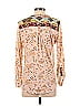 Tiny Gold Long Sleeve Blouse Size S - photo 2