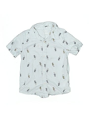 Carter's Short Sleeve Button-Down Shirt (view 1)