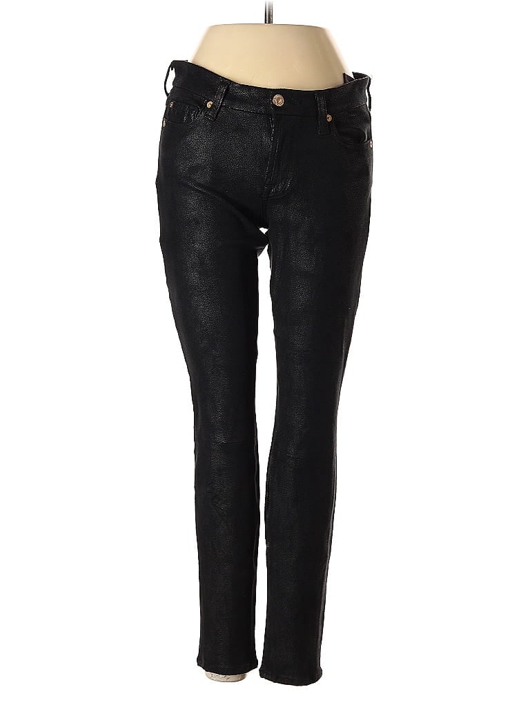 Pre-owned 7 For All Mankind Jeans In Black