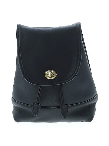 Coach Leather Backpack (view 1)
