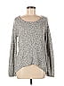 Quinn Tweed Gray Pullover Sweater Size M - photo 1