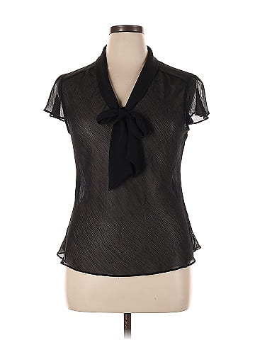 Attention Short Sleeve Blouse (view 1)