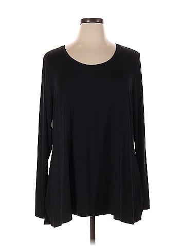 H By Halston Long Sleeve T-Shirt (view 1)