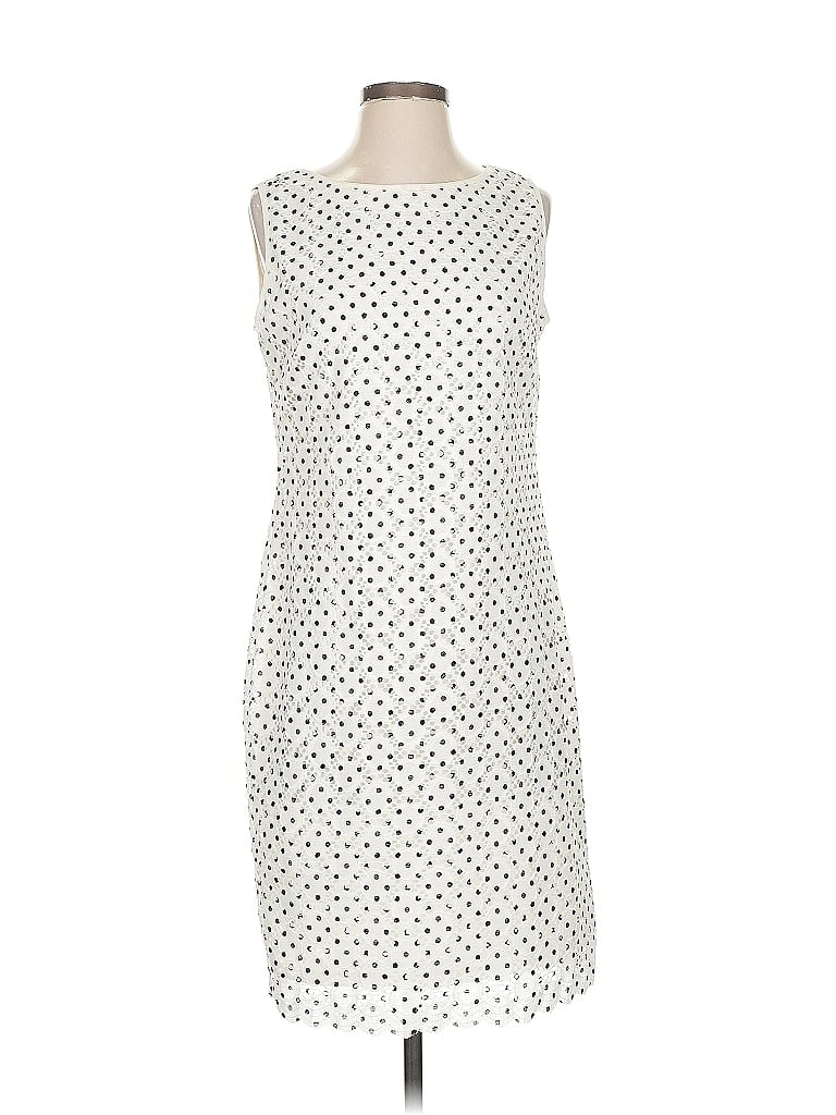 Pre-owned Ronni Nicole Casual Dress In White