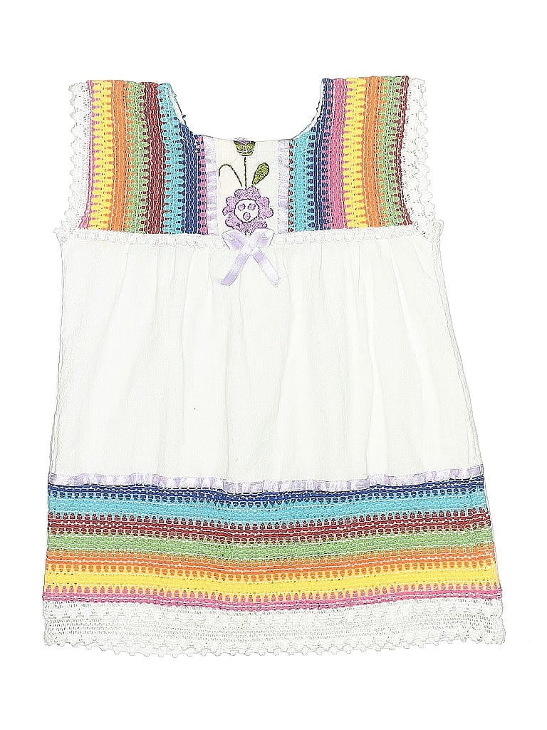 Pre-owned Unbranded Kids' Dress In White