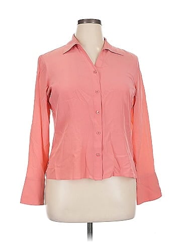 Casual Corner Annex 3/4 Sleeve Silk Top (view 1)