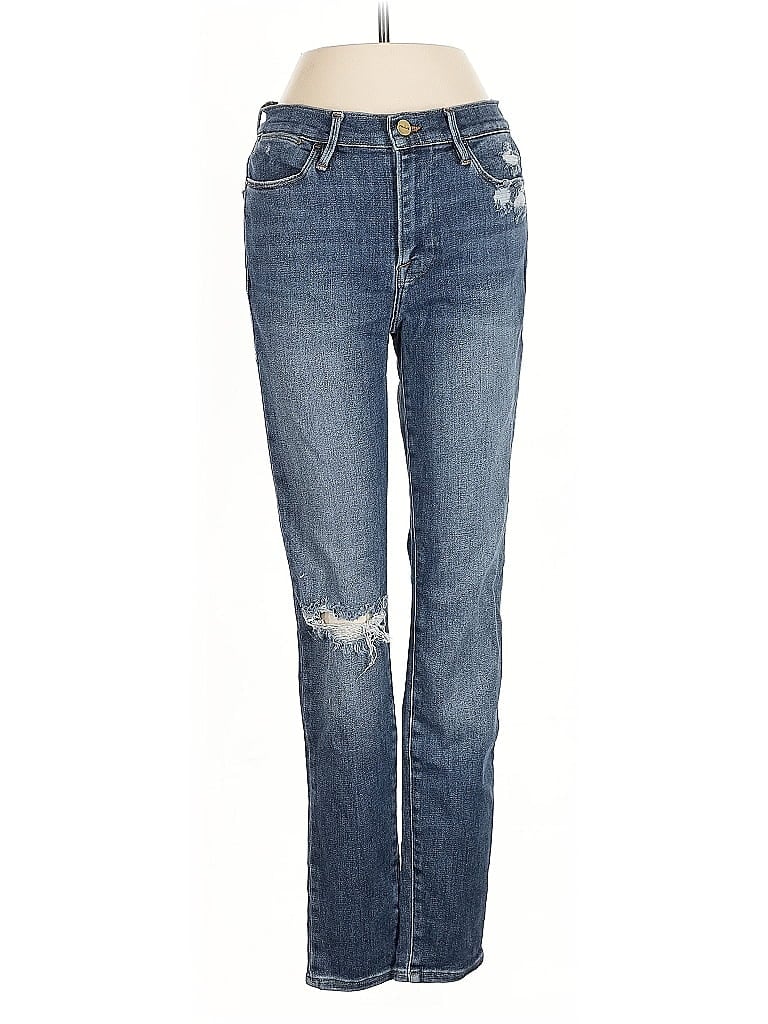 Click to view more detailed imagery on our partner's website Pre-owned Frame Jeans In Blue