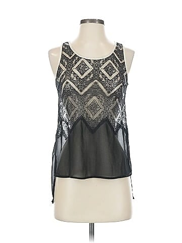 Akira Chicago Black Label Sleeveless Blouse (view 1)