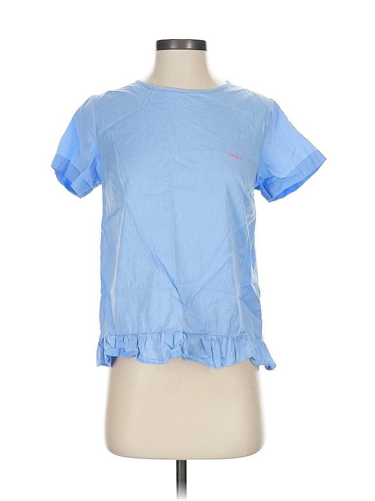 Click to view more detailed imagery on our partner's website Pre-owned Maison Labiche Short Sleeve T-shirt In Blue