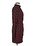 Black Halo Print Red Casual Dress Size 8 - photo 3