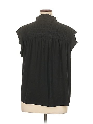 Anne Klein Short Sleeve Blouse (view 2)