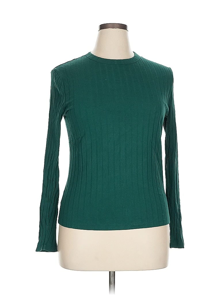 Pre-owned A New Day Turtleneck Sweater In Green