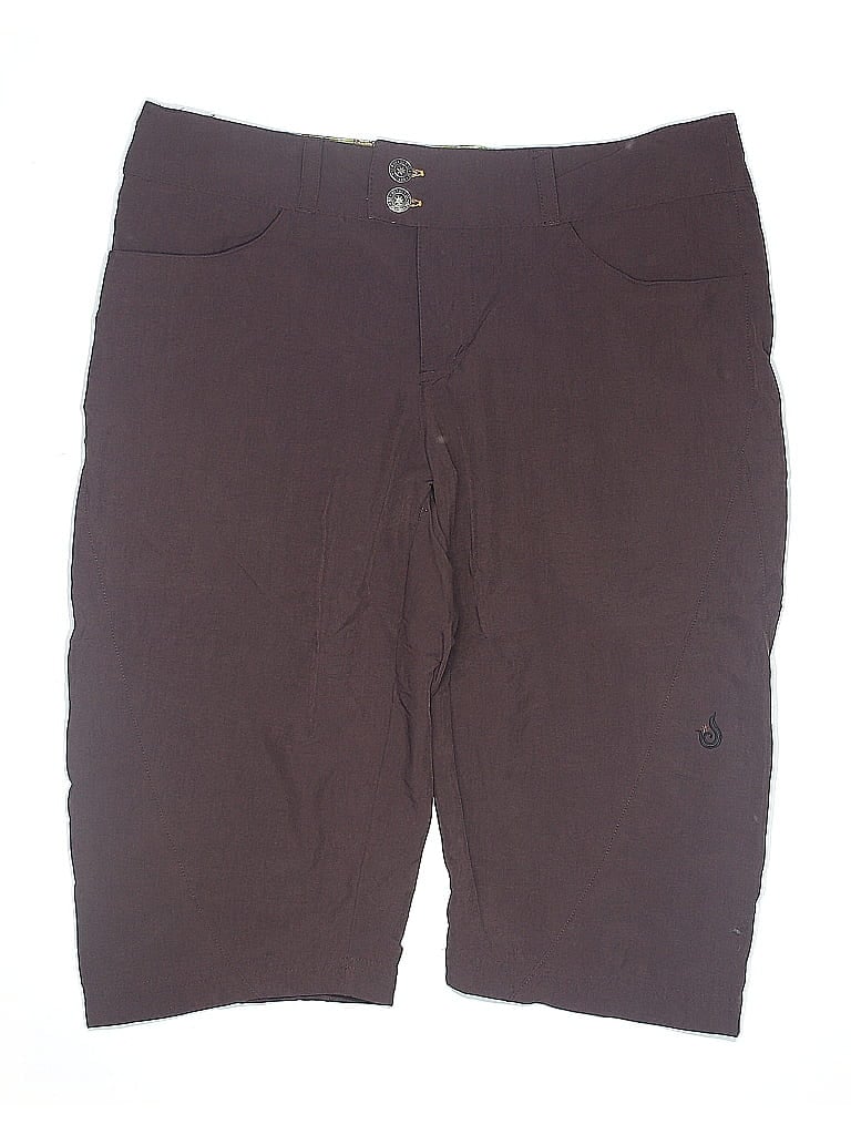 Pre-owned Isis For Women Cargo Shorts In Brown