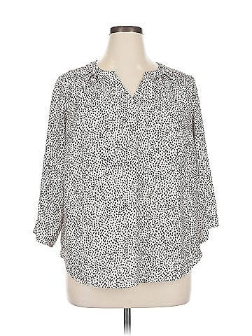 41Hawthorn 3/4 Sleeve Blouse (view 1)