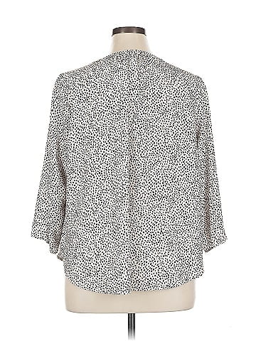 41Hawthorn 3/4 Sleeve Blouse (view 2)