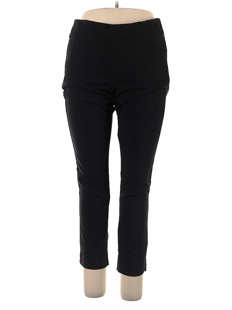 Pre-owned Jjill Active Pants In Black
