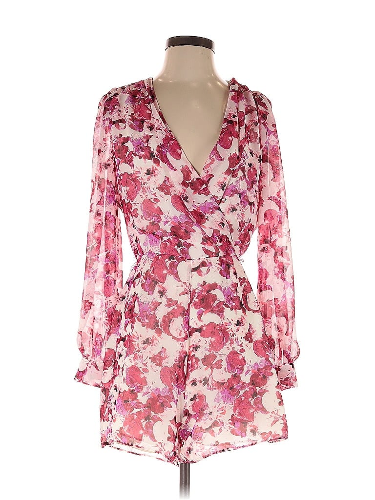 Pre-owned Express Romper In Pink