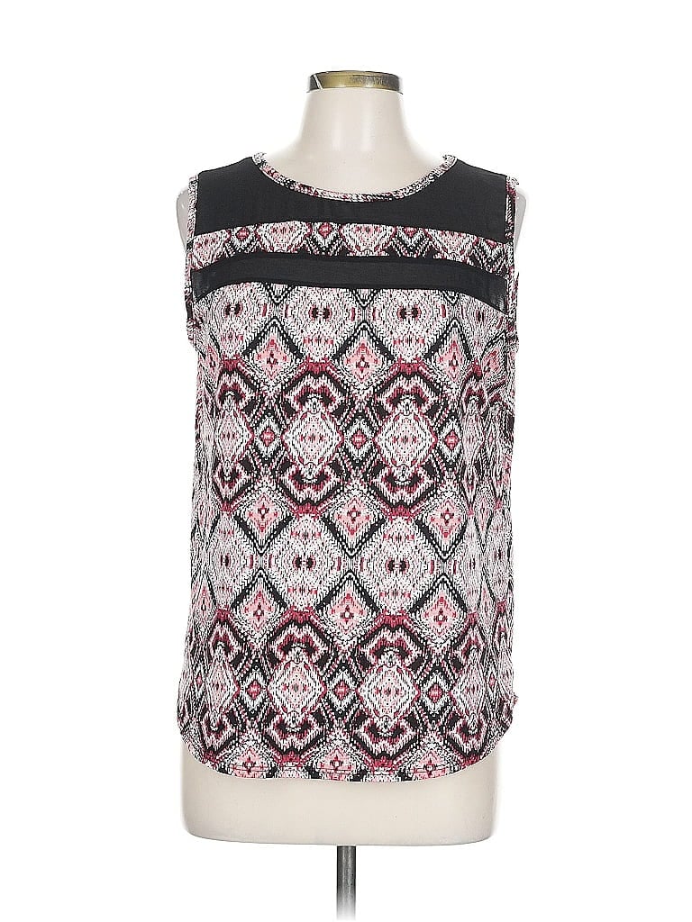 Pre-owned Carol Rose Sleeveless Blouse In Black