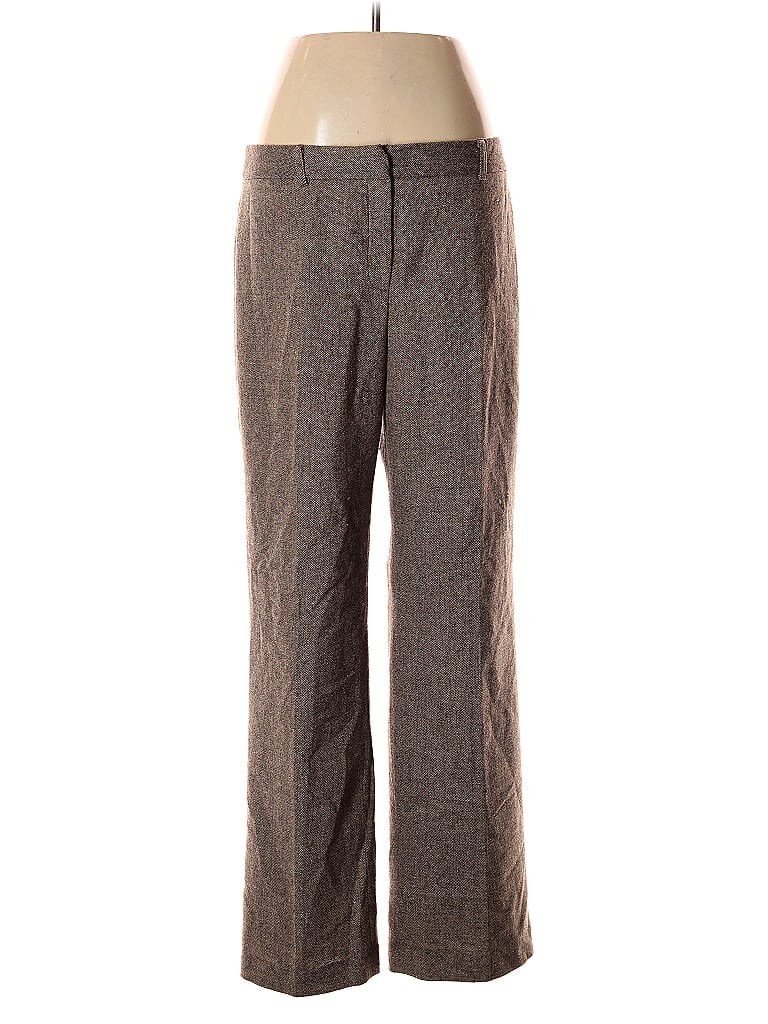 Pre-owned Evan Picone Dress Pants In Gray
