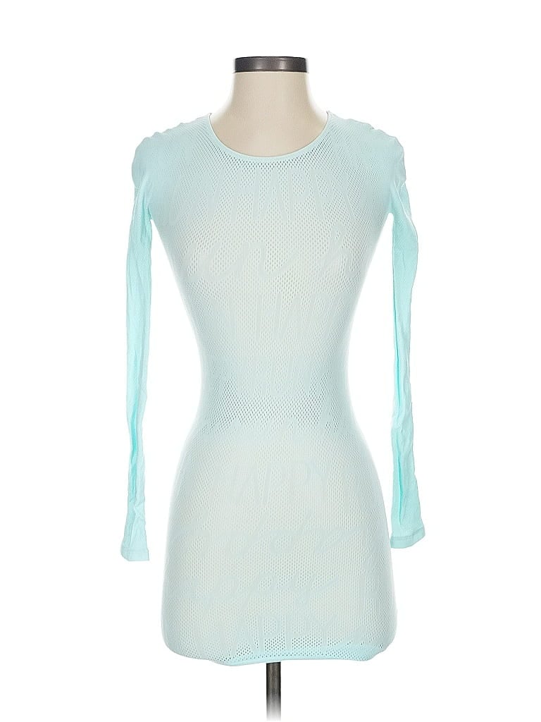 Pre-owned Brooks 3/4 Sleeve T-shirt In Blue