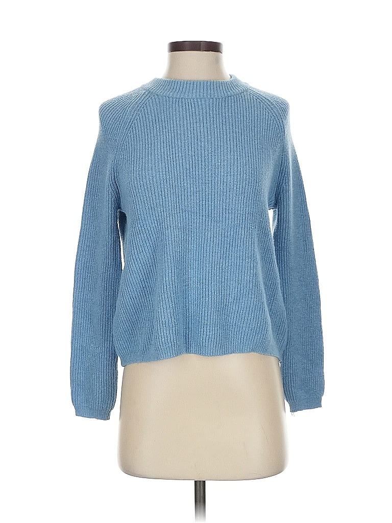 Pre-owned T Tahari Pullover Sweater In Blue