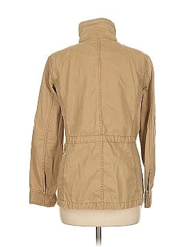 Madewell 100% Cotton Solid Tan Jacket Size M
