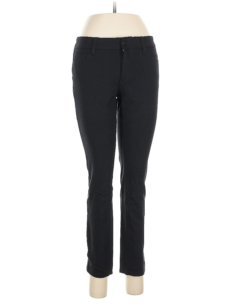 Ann Taylor Factory Solid Black Dress Pants Size 8 - photo 1
