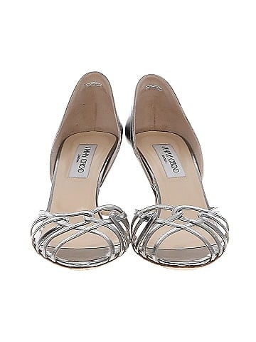 Jimmy Choo Peep Toe D'orsay Heels  (view 2)