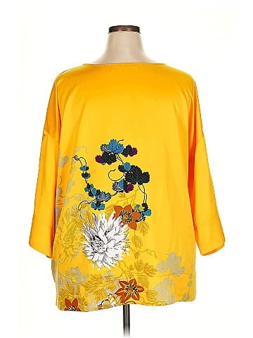 Soft Surroundings 3/4 Sleeve Blouse (view 2)